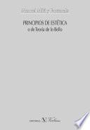 Libro de Principios De Estética O De Teoría De Lo Bello