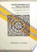 Libro de Origen Y Progreso De La Compañía De Jesús