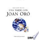 Libro de Una Tarde Con Joan Oró
