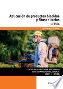 Libro de Uf1506 Aplicación De Productos Biocidas Y Fitosanitarios