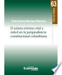Libro de El Salario Minimo Vital Y Movil En La Jurisprudencia Constitucional Colombiana