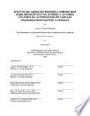 Libro de Efectos Del Biosolido Municipal Compostado Como Medio De Cultivo Alterno A La Turba Utilizado En La Produccion De Pascuas (euphorbia Pulcherrima Willd. Ex Klotzsch).