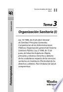 Libro de Fisioterapeuta Del Sas. Temario Común Y Test
