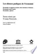 Libro de Les Silences Pudiques De L économie