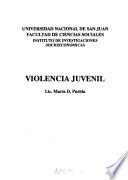 Libro de Violencia Juvenil