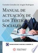 Libro de Manual De Actuación De Los Testigos Sociales
