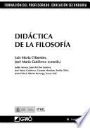 Libro de Didáctica De La Filosofía