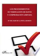 Libro de Los Procedimientos De Verificación De Datos Y Comprobación Limitada