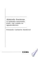 Libro de Abriendo Fronteras
