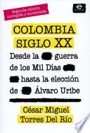 Libro de Colombia Siglo Xx