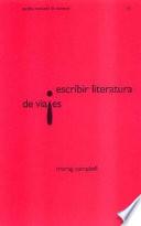 Libro de Escribir Literatura De Viajes