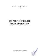 Libro de Una Nueva Lectura Del Bronce Valenciano