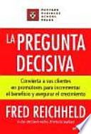 Libro de La Pregunta Decisiva