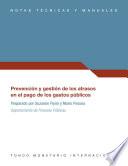 Libro de Prevention And Management Of Government Arrears