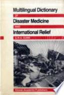 Libro de Diccionario De Medicina De Catástrofes Y De Socorros Internacionales