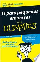 Libro de Ti Para Pequeas Empresas Para Dummies