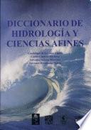 Libro de Diccionario De Hidrología Y Ciencias Afines