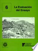 Libro de Cartillas Para Cial. La Evaluación Del Ensayo. Cartilla No.6