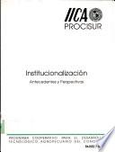 Libro de Institucionalizacion