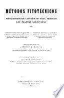 Libro de Métodos Fitotécnicos