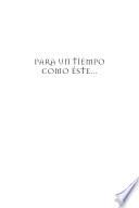 Libro de Para Un Tiempo Como Éste…