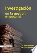 Libro de Investigación En La Gestión Empresarial