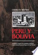 Libro de Perú Y Bolivia. Relato De Viaje