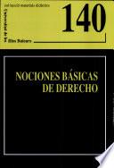 Libro de Nociones Básicas De Derecho