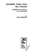Libro de ¿hacemos Tabla Rasa Del Pasado?