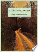 Libro de El Concepto De Justicia.