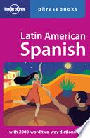 Libro de Latin American Spanish Phrasebook