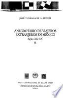 Libro de Anecdotario De Viajeros Extranjeros En México