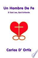 Libro de Un Hombre De Fe