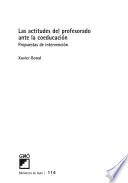 Libro de Las Actitudes Del Profesorado Ante La Coeducación