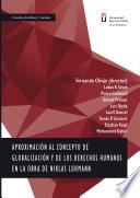 Libro de Aproximación Al Concepto De Globalización Y De Los Derechos Humanos En La Obra De Niklas Luhmann.