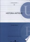 Libro de Historia Antigua