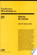 Libro de Diarios De Campo