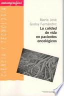 Libro de La Calidad De Vida En Pacientes Oncológicos