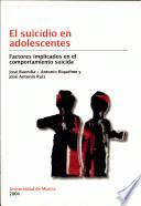 Libro de El Suicidio En Adolescentes