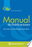 Libro de Manual De Publicaciones De La Apa
