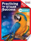 Libro de Time For Kids Practicing For Staar Success: Reading: Grade 4 (spanish Version)