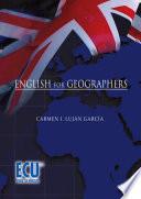 Libro de English For Geographers