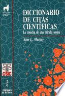 Libro de Diccionario De Citas Científicas