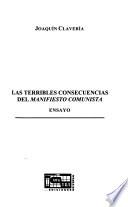 Libro de Las Terribles Consecuencias Del Manifiesto Comunista