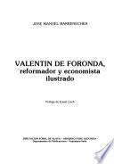 Libro de Valentín De Foronda