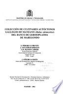 Libro de Colección De Cultivares Autóctonos Gallegos De Manzano (malus Xdomestica) Del Banco De Germoplasma De Mabegondo