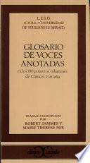 Libro de Glosario De Voces Anotadas En Los 100 Primeros Volúmenes De Clásicos Castalia
