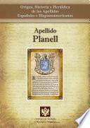 Libro de Apellido Planell