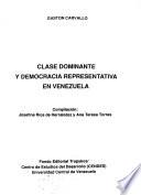 Libro de Clase Dominante Y Democracia Representativa En Venezuela