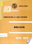 Libro de Servicios A Los Paises Bolivia